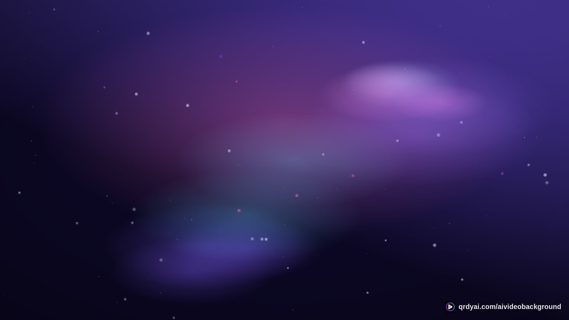 cosmos drift landscape loop video background preview
