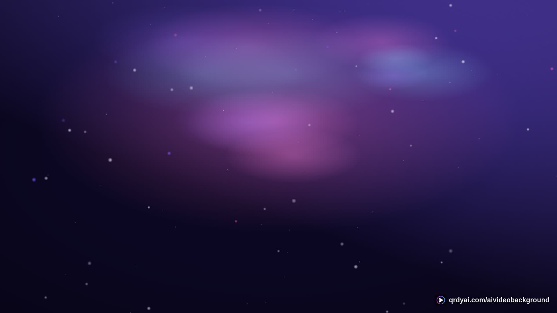 cosmos drift landscape loop video background preview