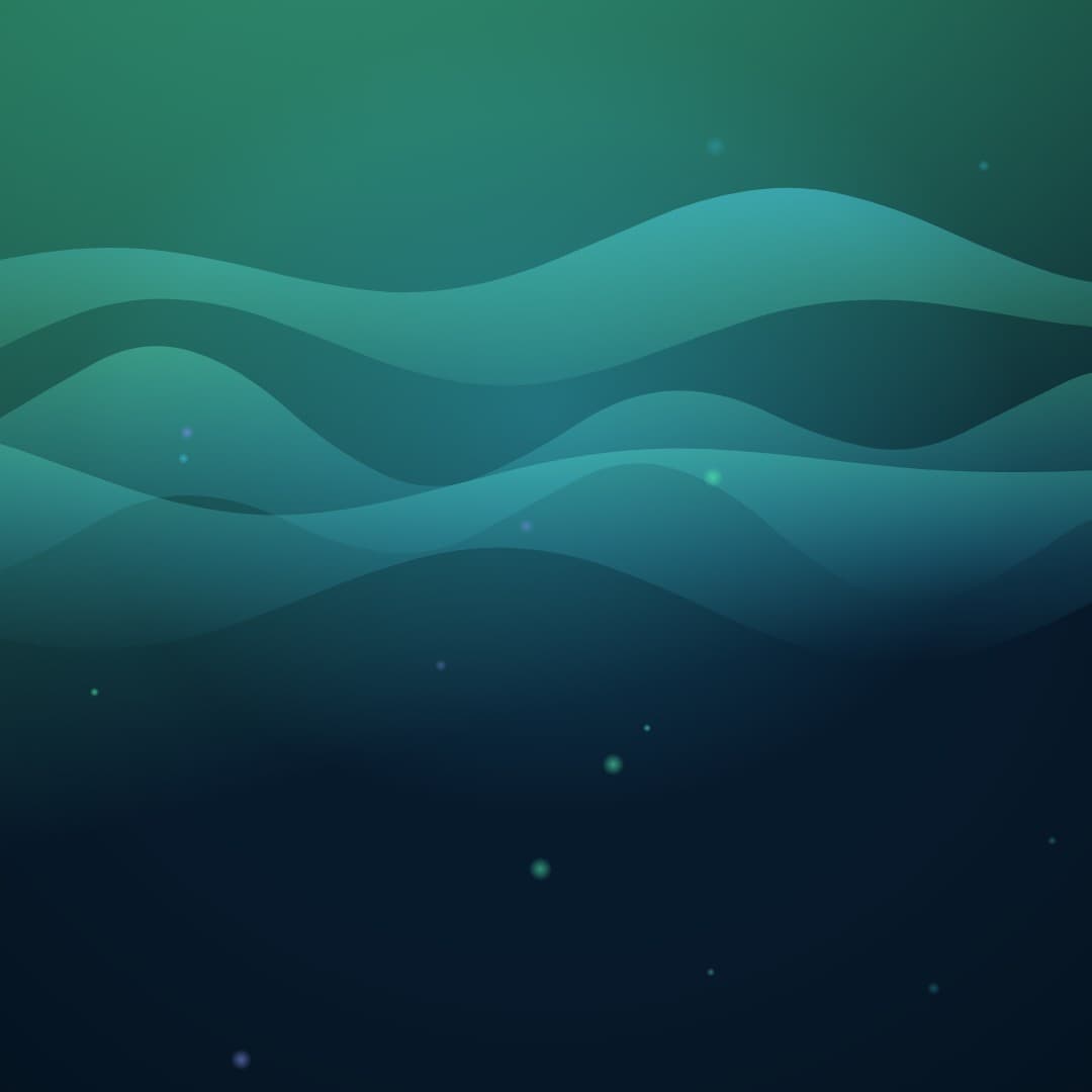 aurora breath square loop video background preview
