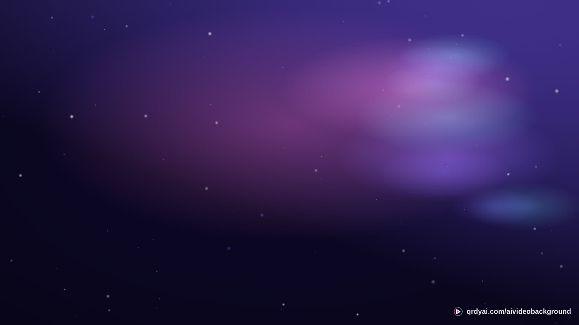 cosmos drift landscape loop video background preview
