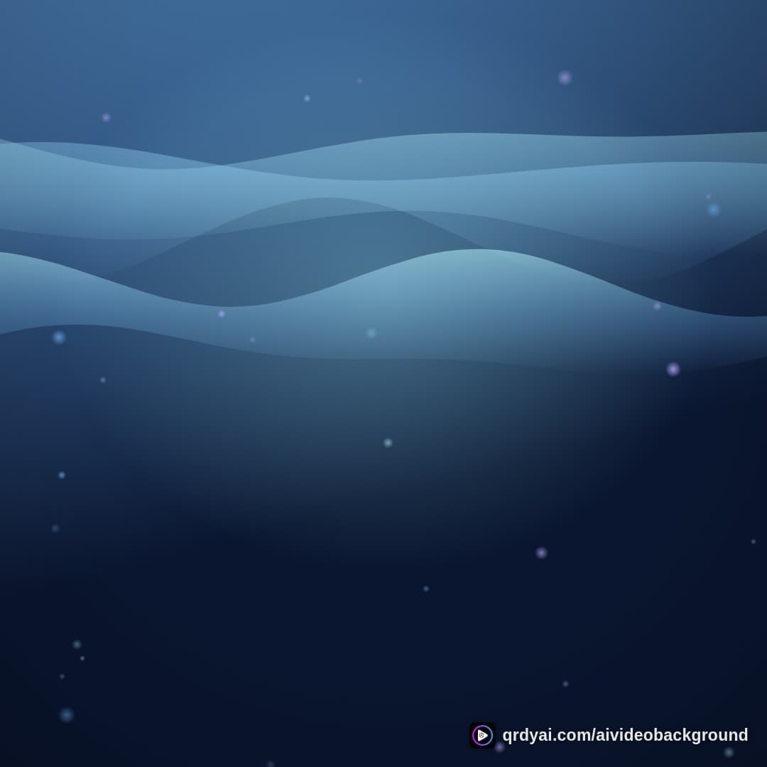 aurora breath square loop video background preview