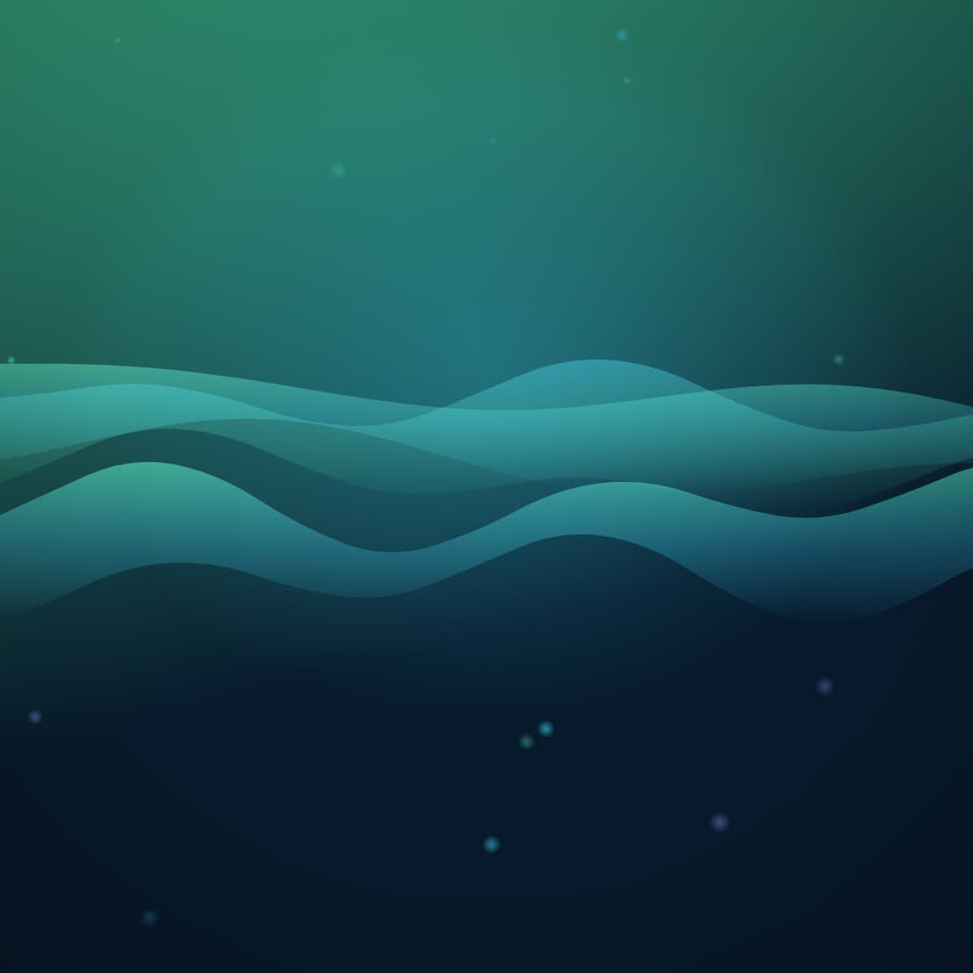 aurora breath square loop video background preview