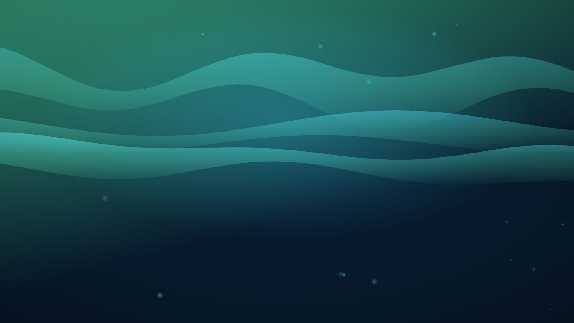 aurora breath landscape loop video background preview