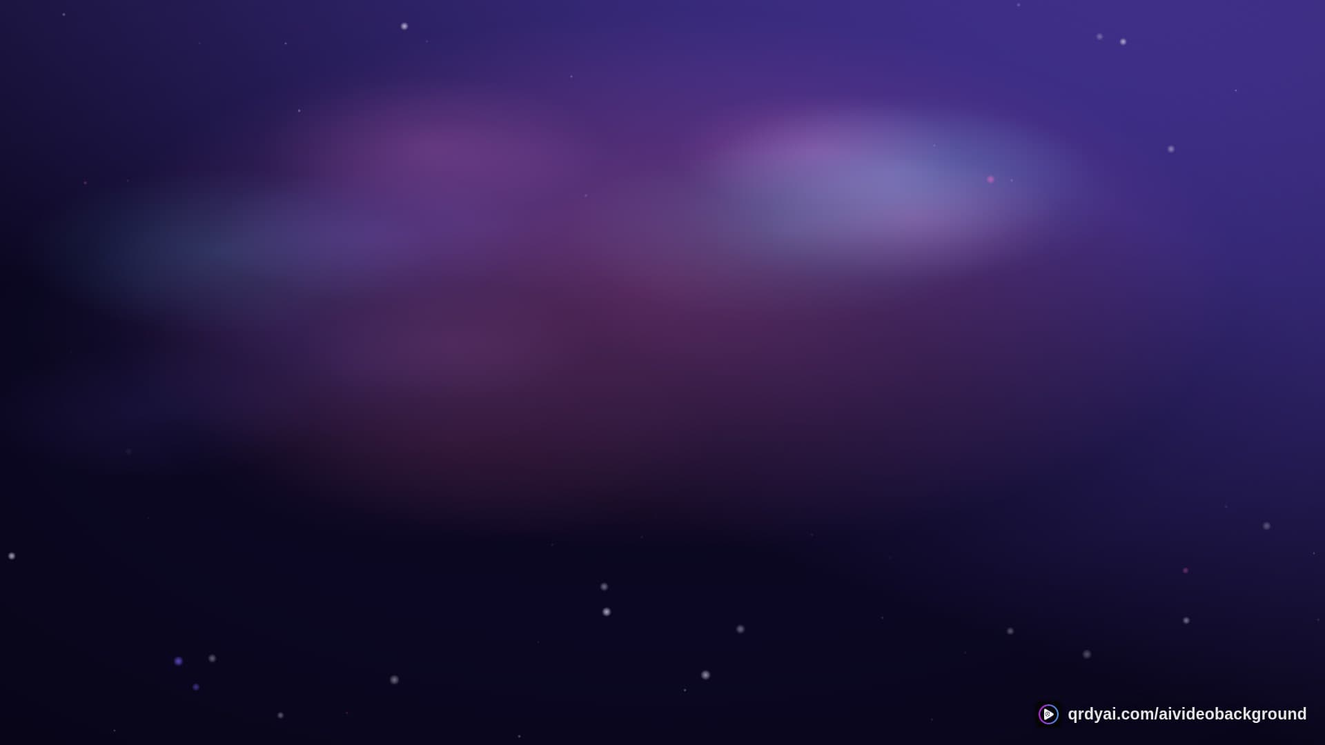 cosmos drift landscape loop video background preview
