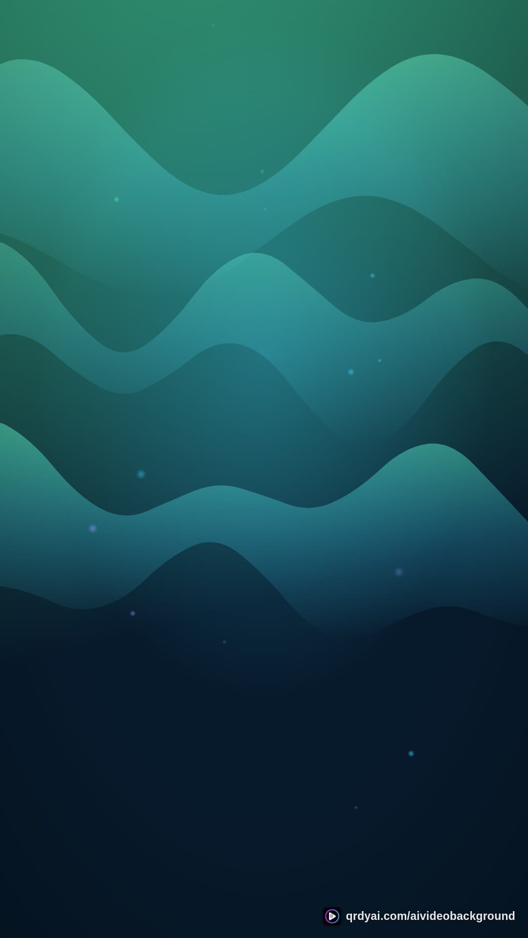 aurora breath portrait loop video background preview