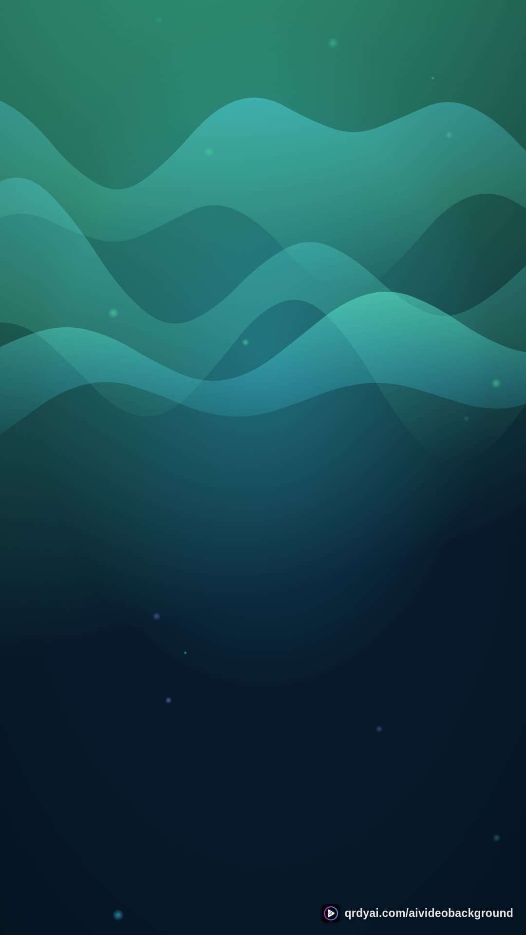 aurora breath portrait loop video background preview