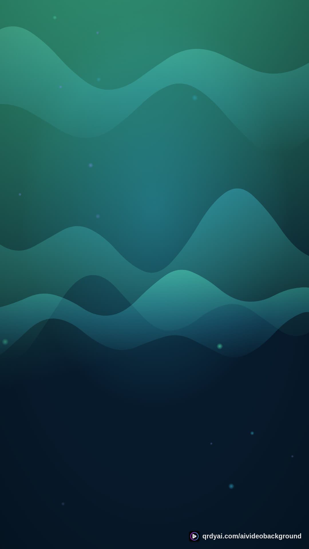 aurora breath portrait loop video background preview
