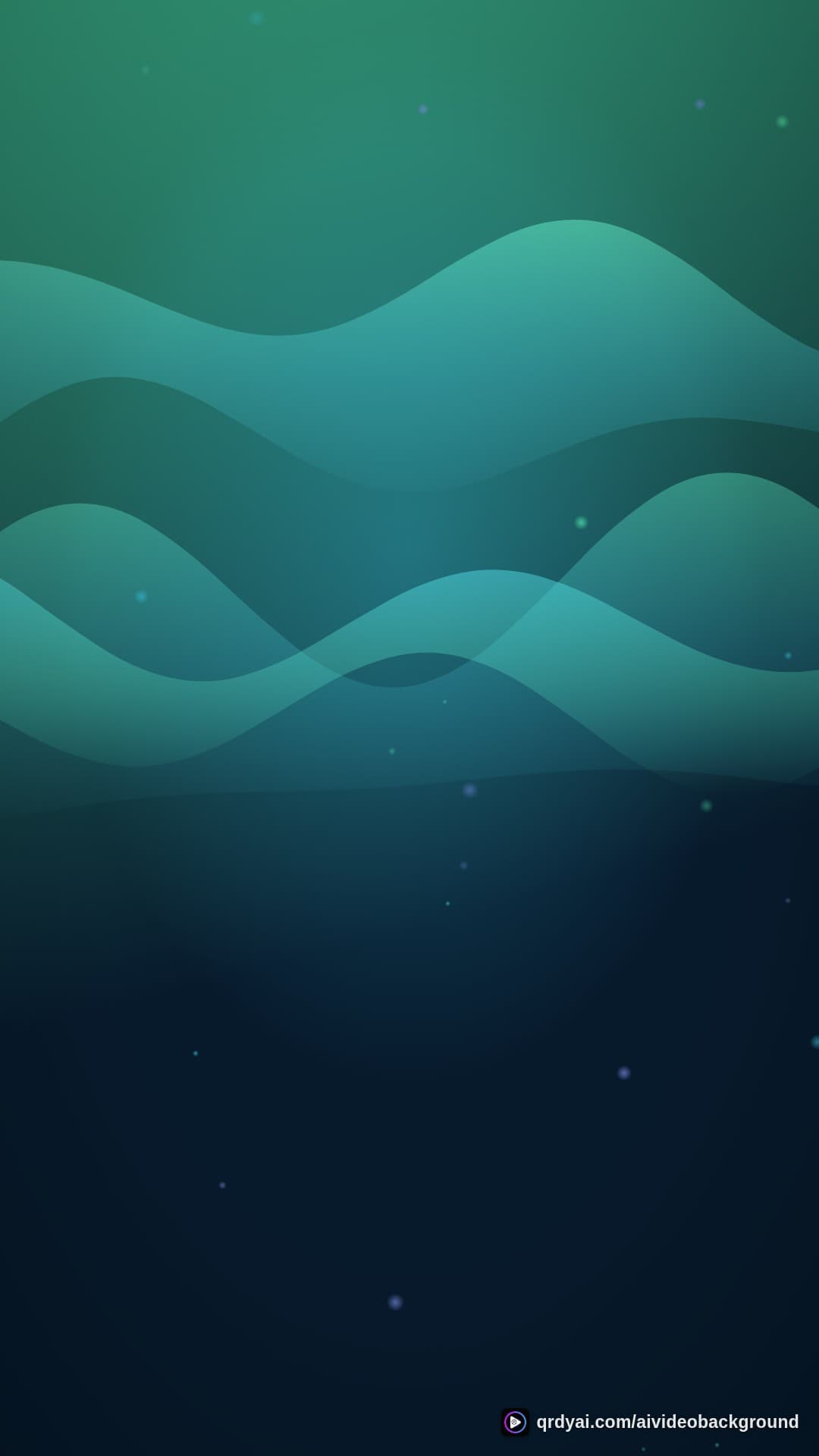 aurora breath portrait loop video background preview