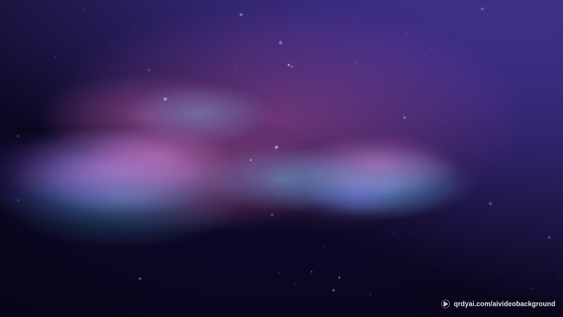 cosmos drift landscape loop video background preview