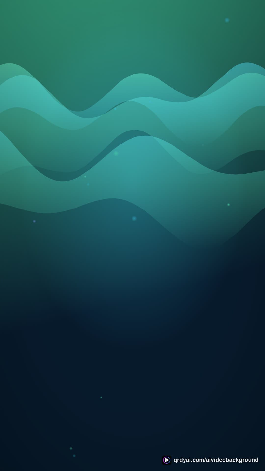 aurora breath portrait loop video background preview
