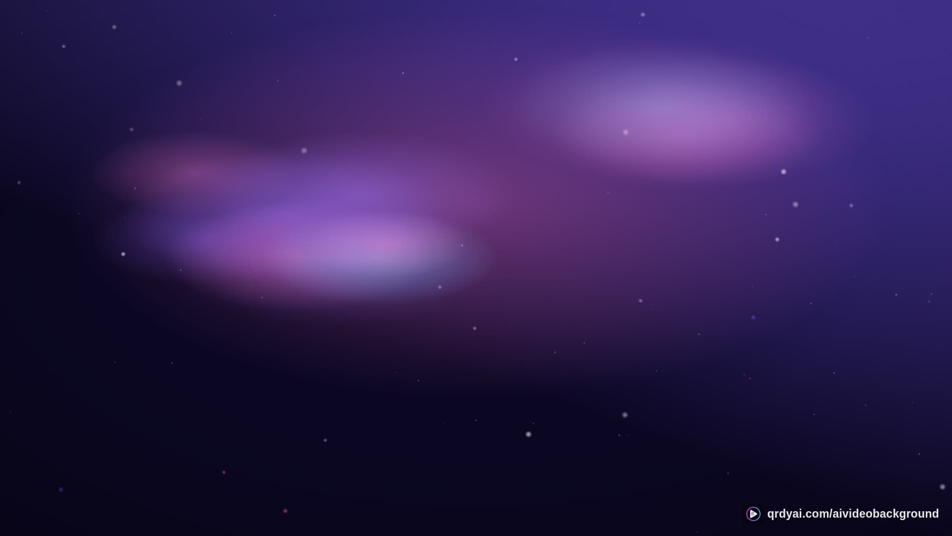 cosmos drift landscape loop video background preview