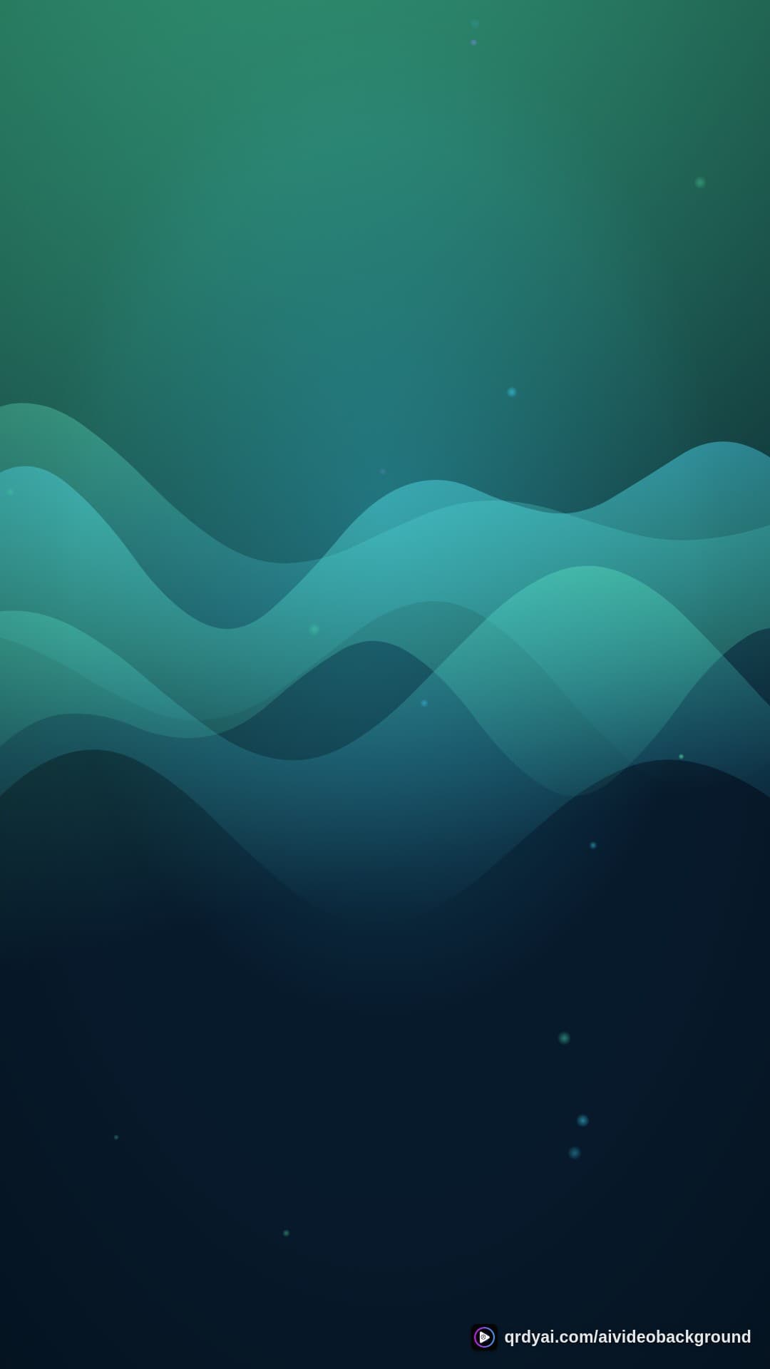 aurora breath portrait loop video background preview