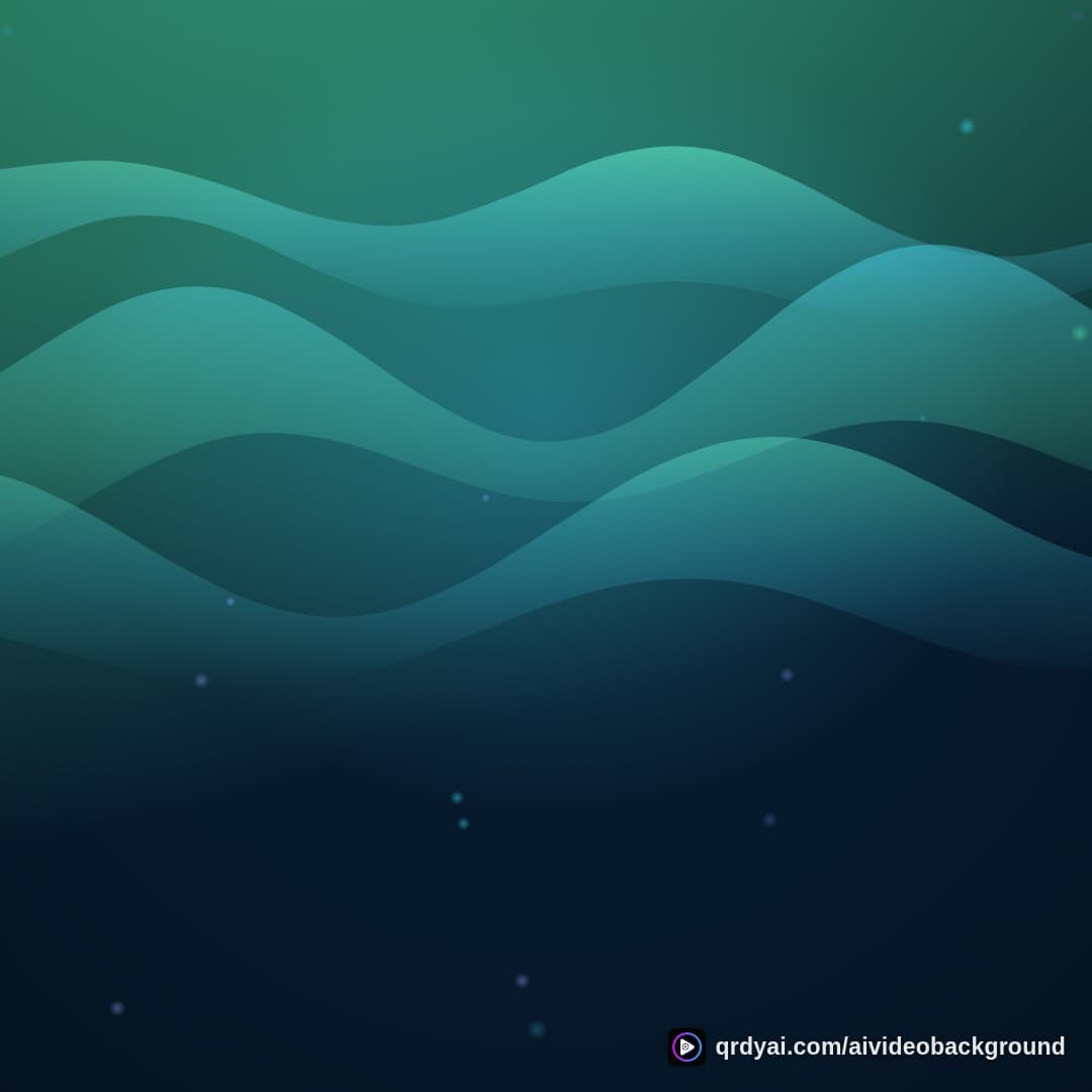 aurora breath square loop video background preview