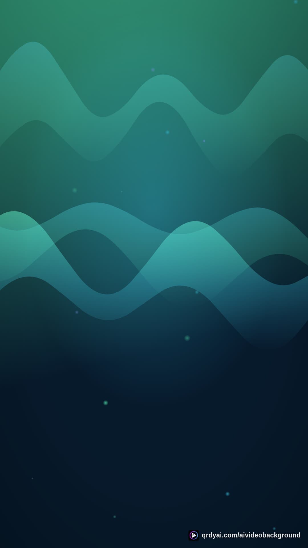 aurora breath portrait loop video background preview