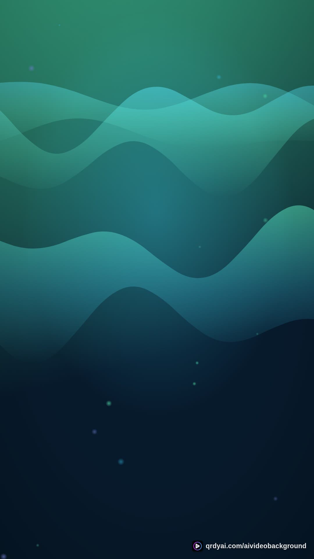 aurora breath portrait loop video background preview