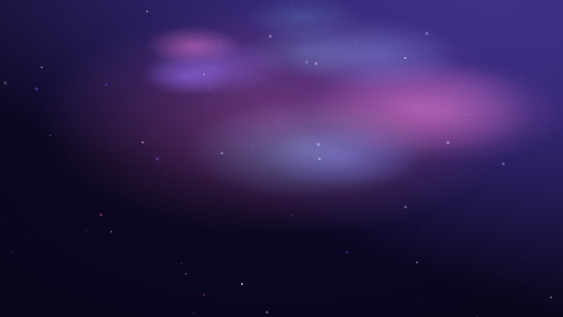 cosmos drift landscape loop video background preview