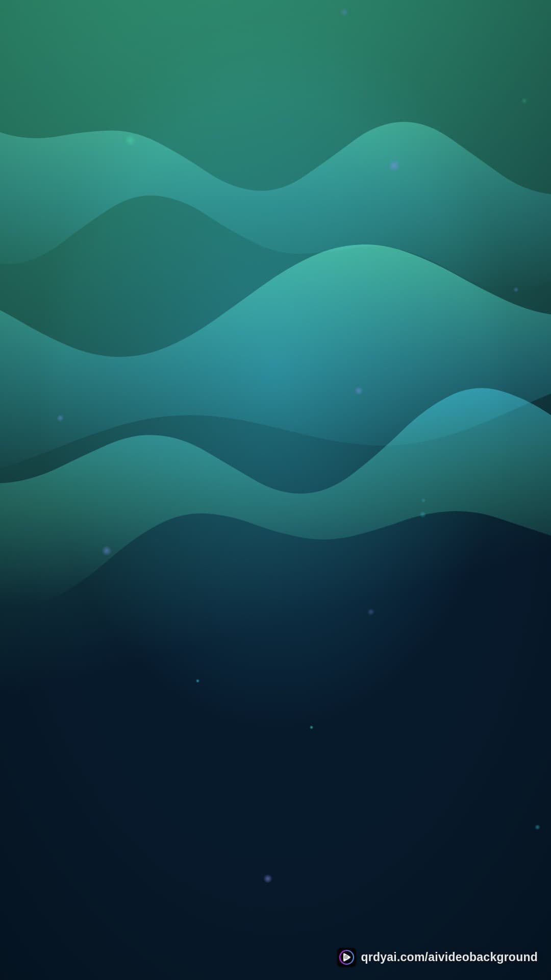 aurora breath portrait loop video background preview