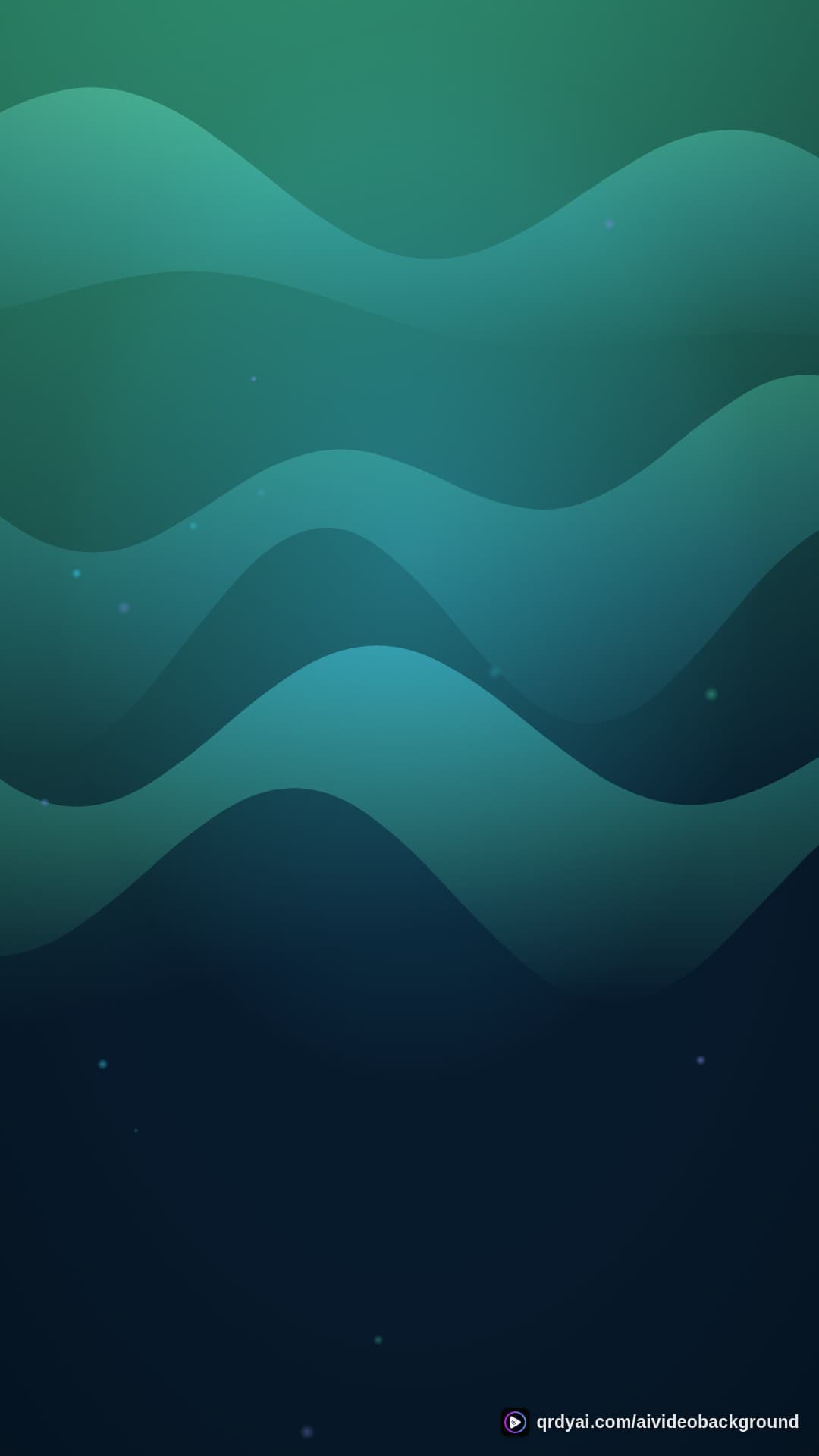 aurora breath portrait loop video background preview