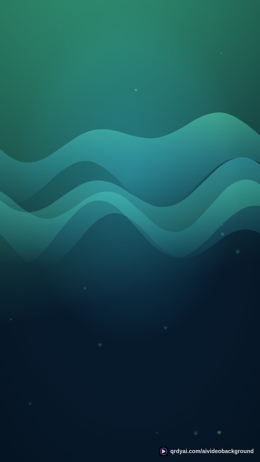 aurora breath portrait loop video background preview