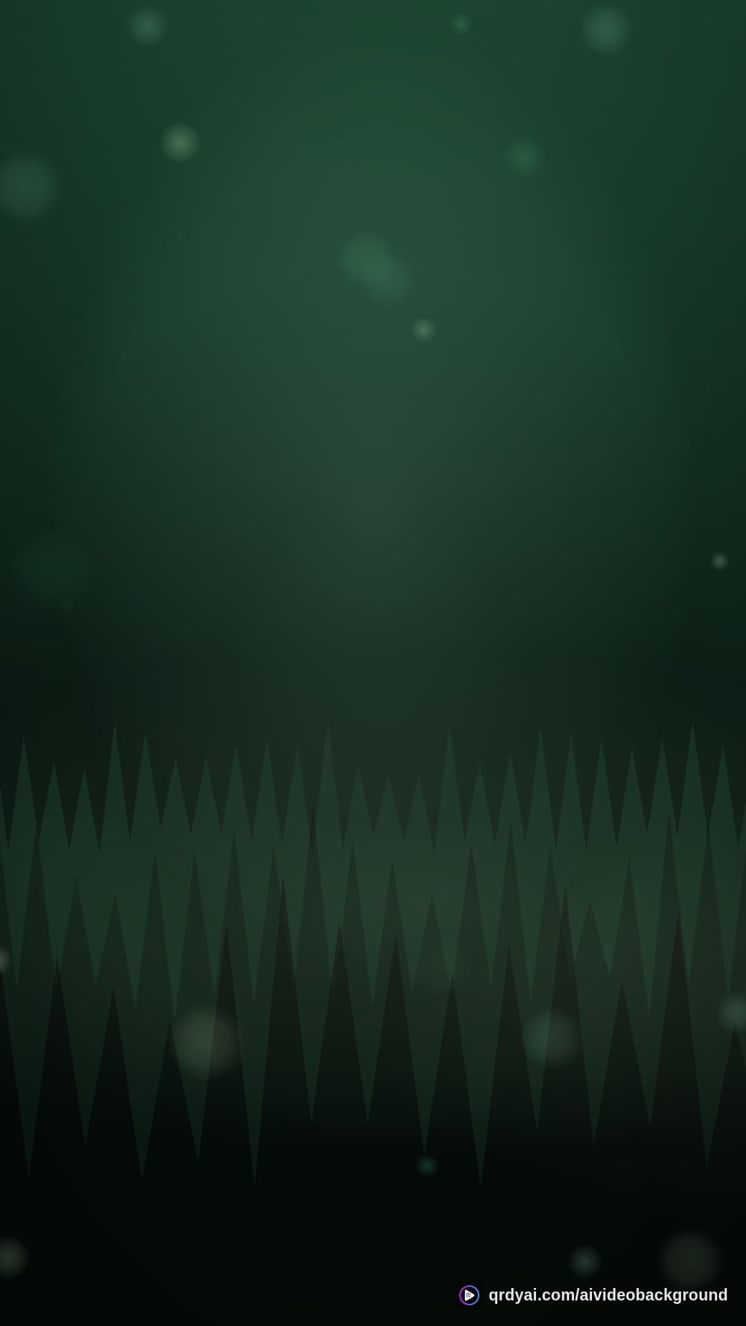 forest fireflies portrait loop video background preview