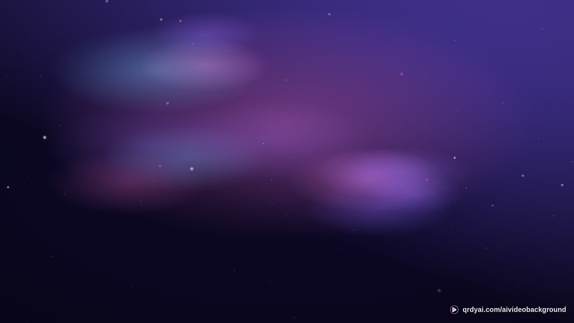 cosmos drift landscape loop video background preview