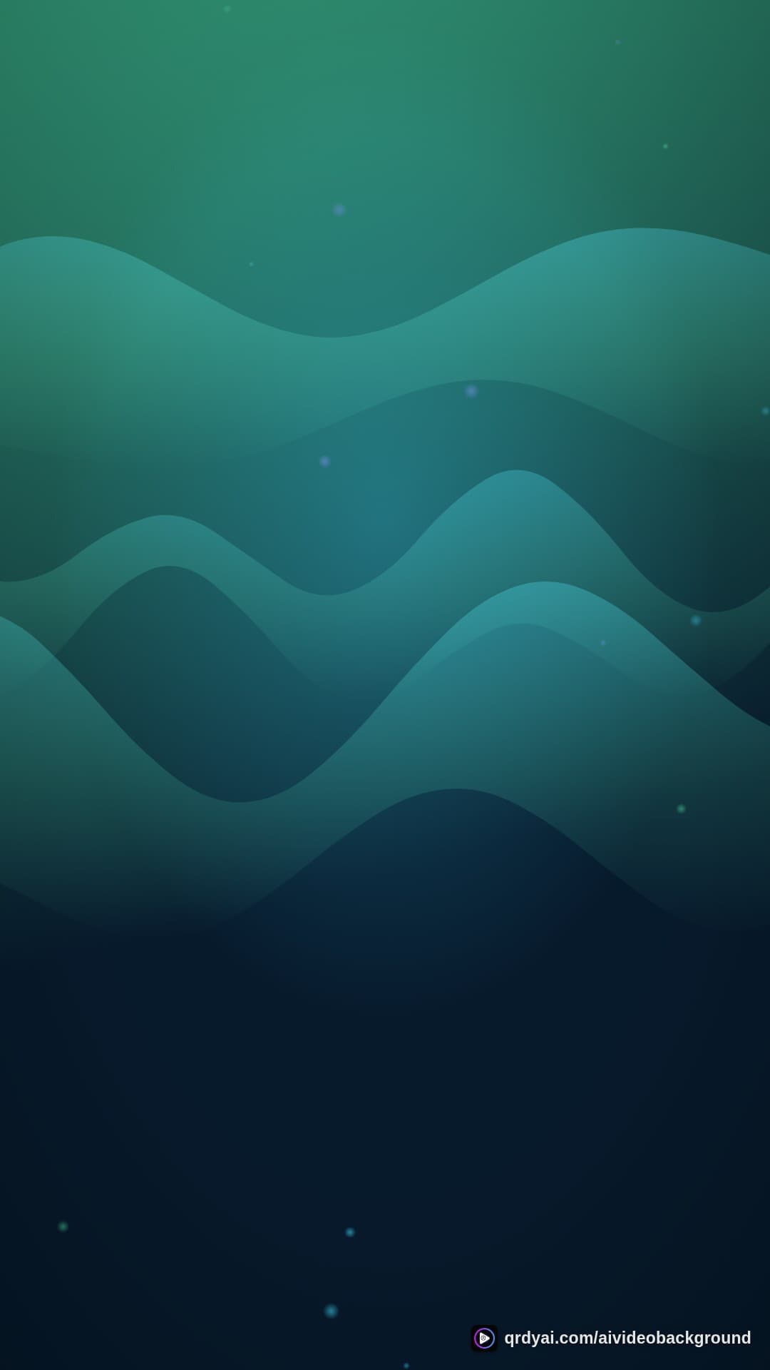aurora breath portrait loop video background preview