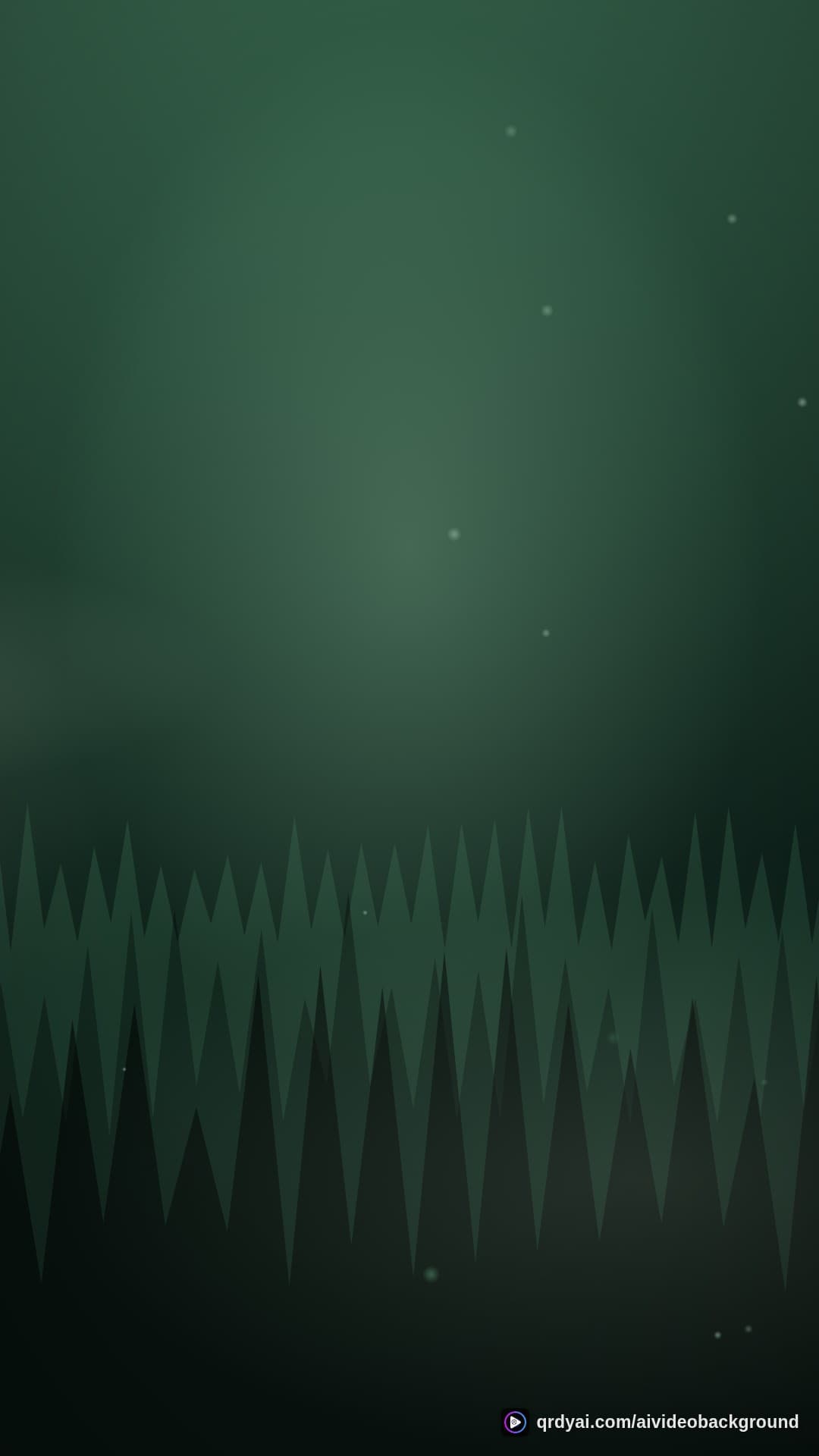 forest mist portrait loop video background preview