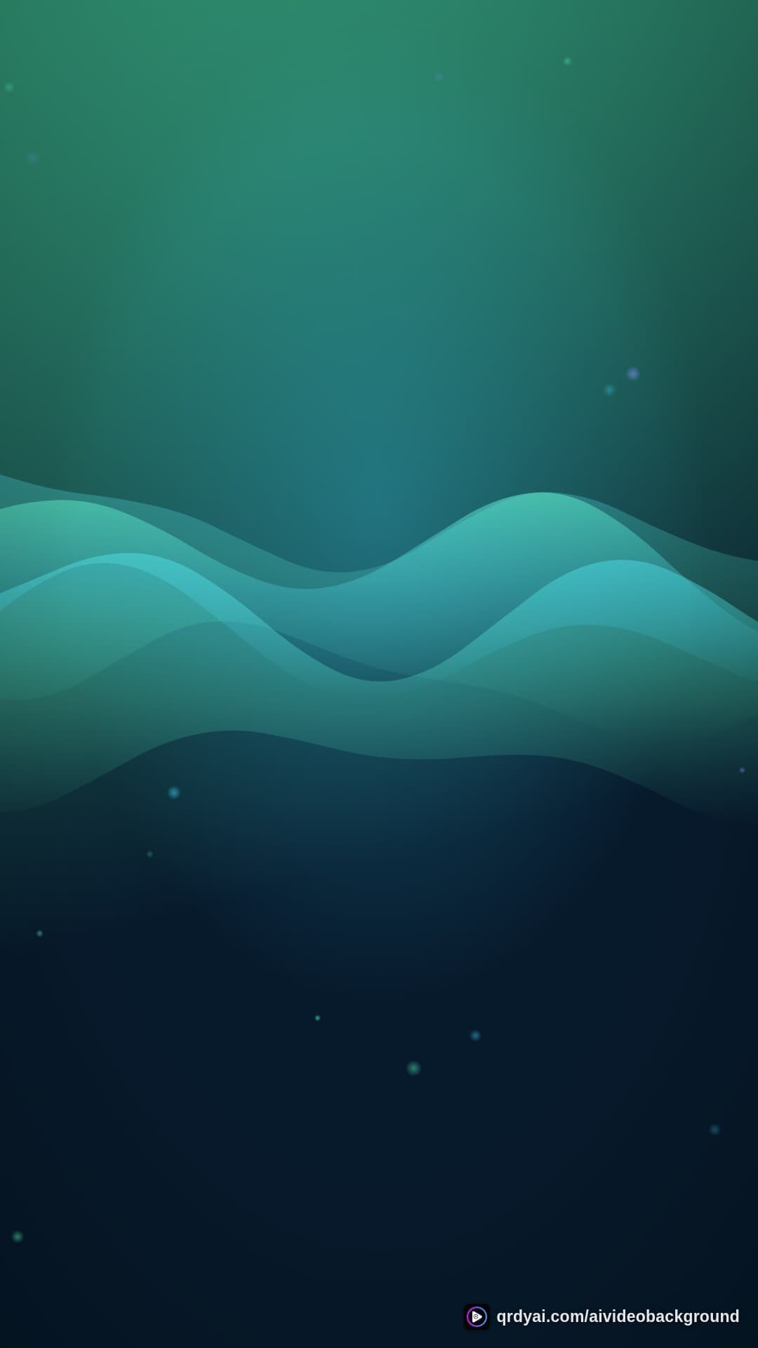 aurora breath portrait loop video background preview