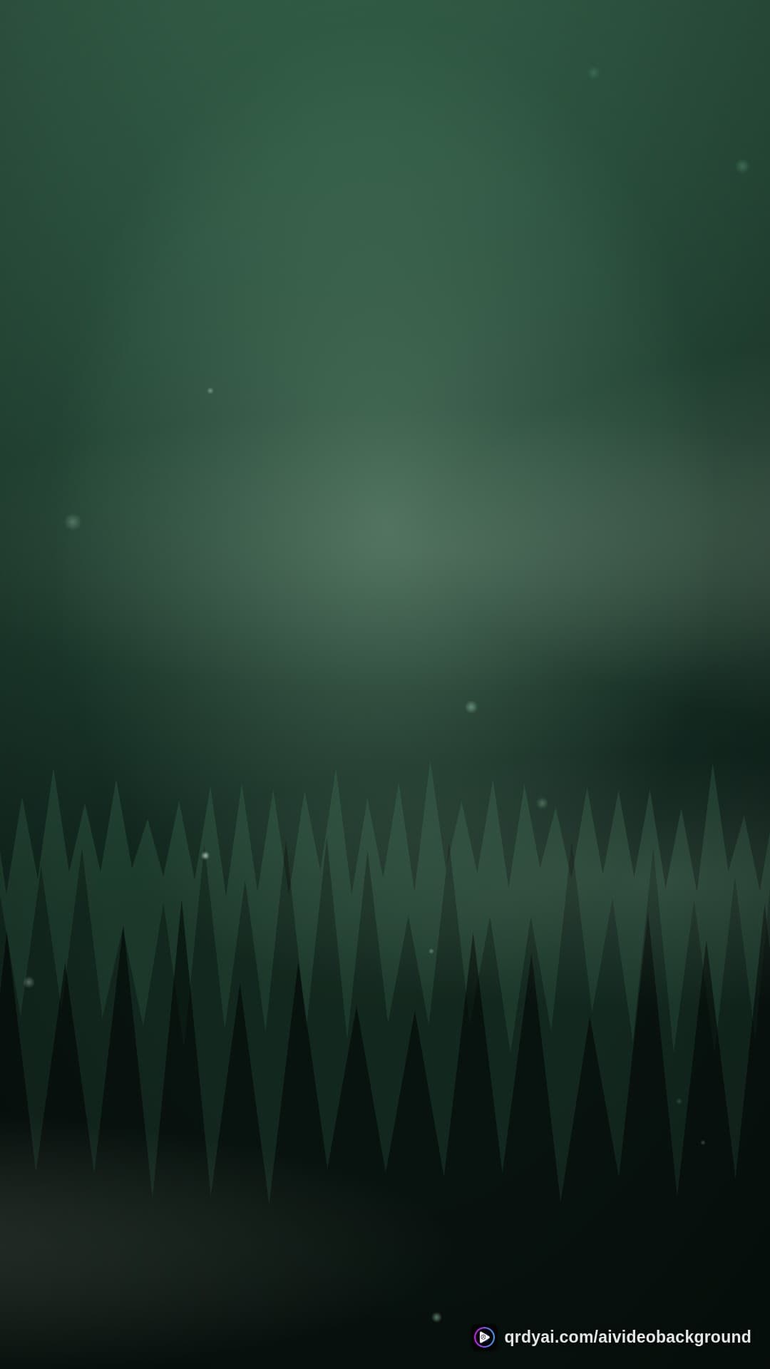 forest mist portrait loop video background preview