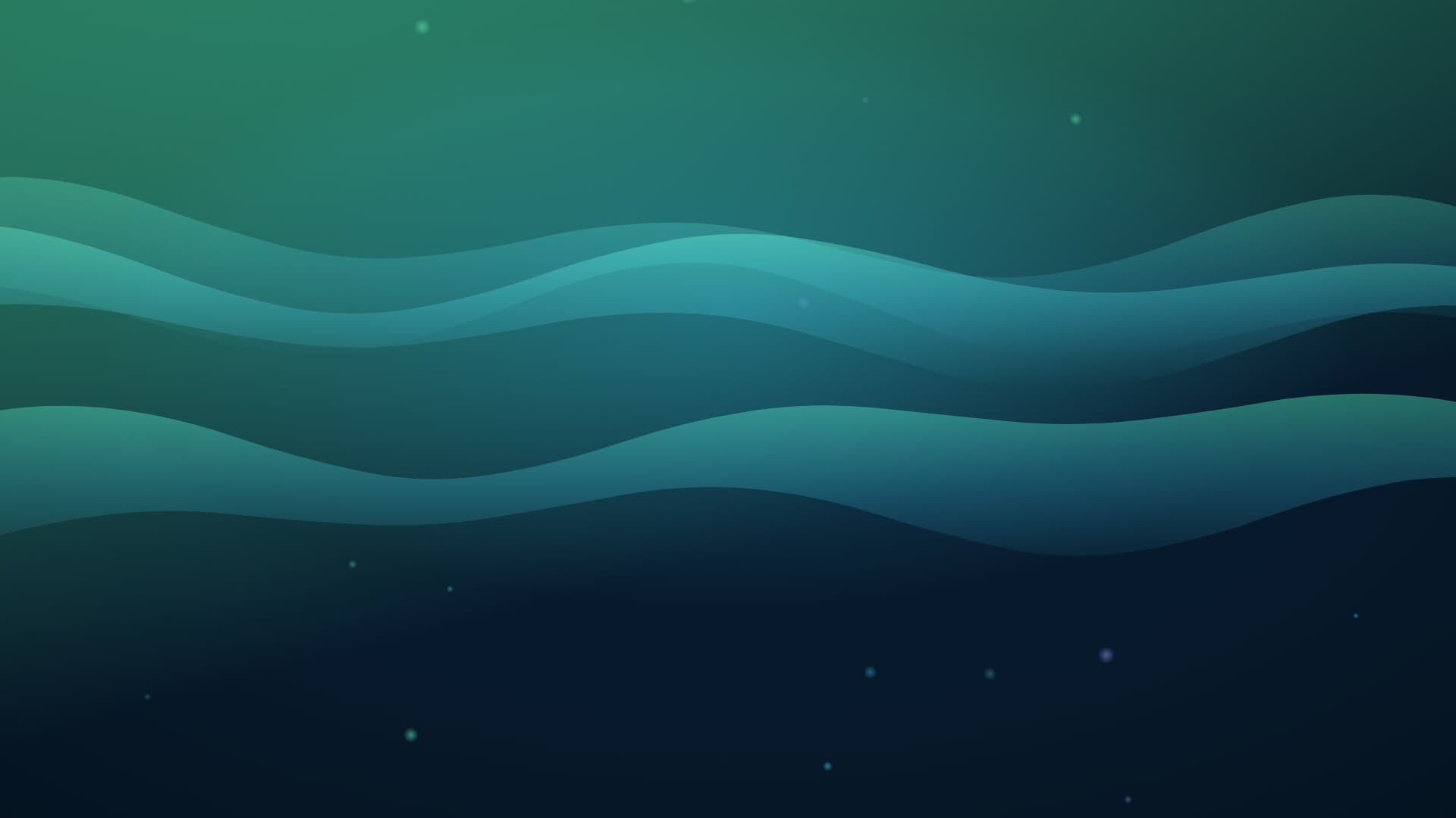 aurora breath landscape loop video background preview
