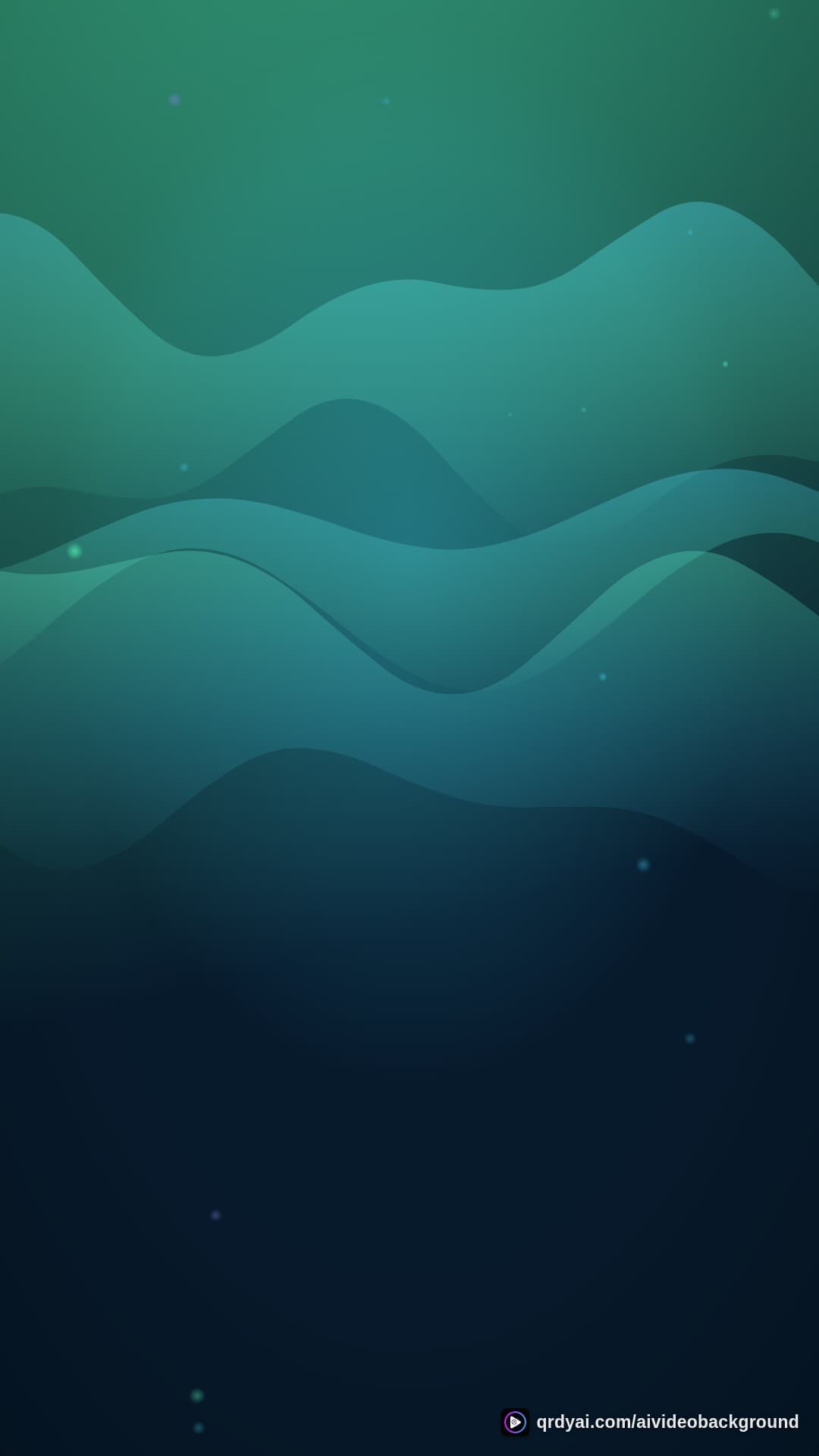 aurora breath portrait loop video background preview