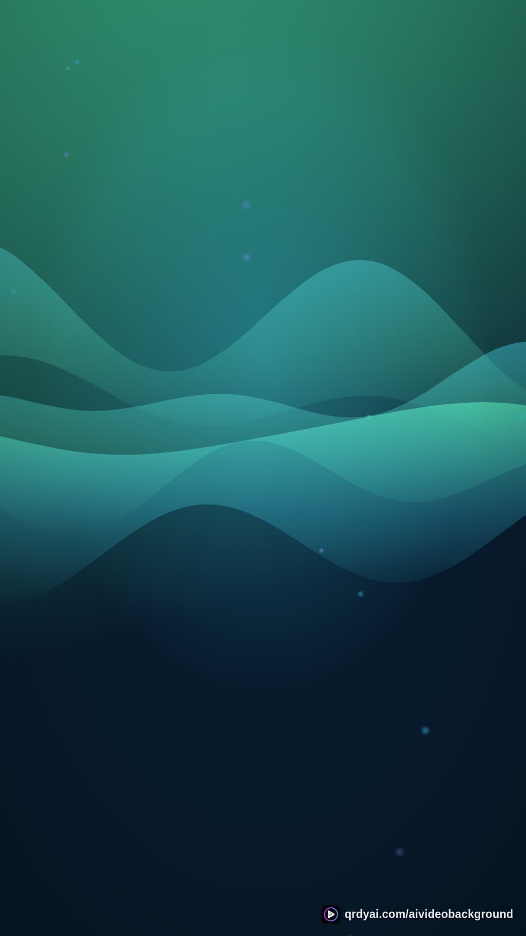 aurora breath portrait loop video background preview