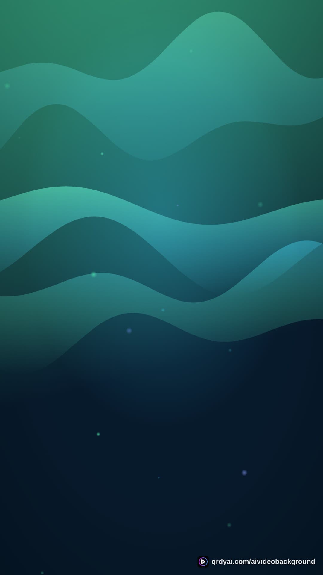 aurora breath portrait loop video background preview