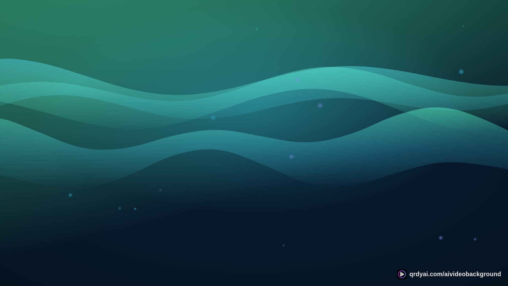 aurora breath landscape loop video background preview