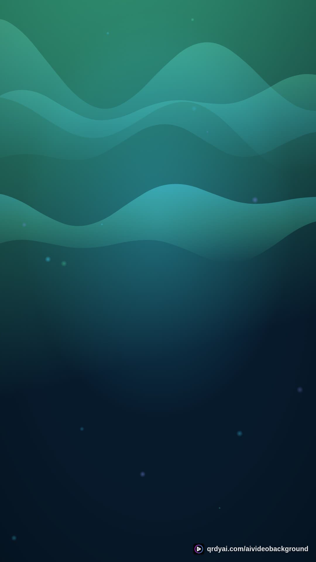 aurora breath portrait loop video background preview