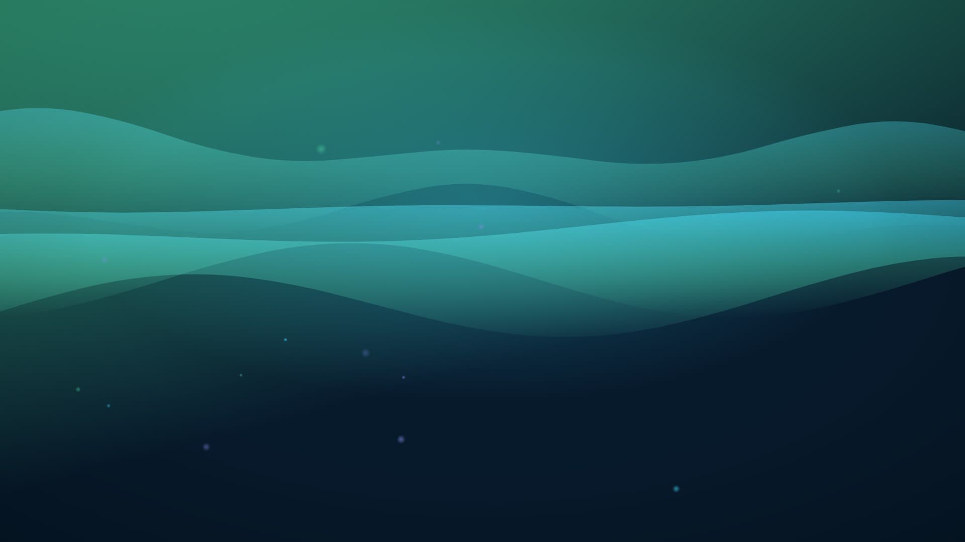 aurora breath landscape loop video background preview