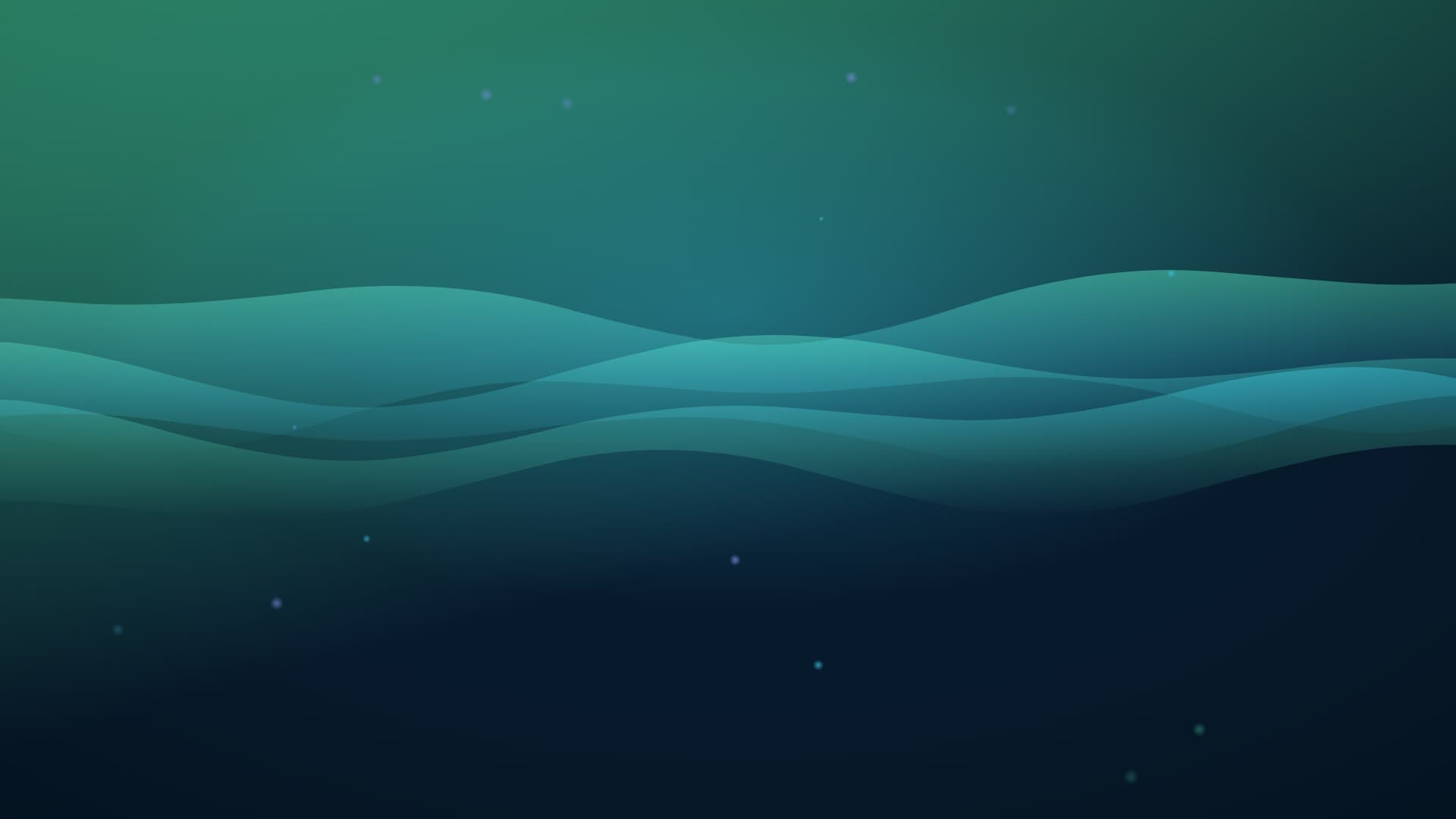 aurora breath landscape loop video background preview