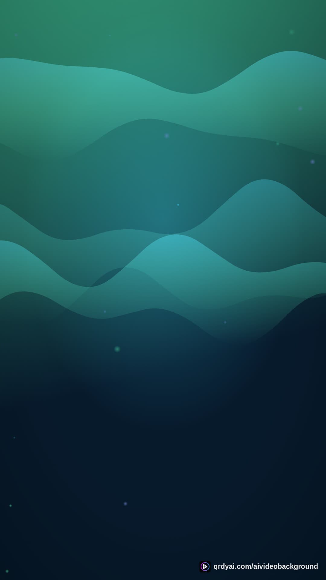 aurora breath portrait loop video background preview