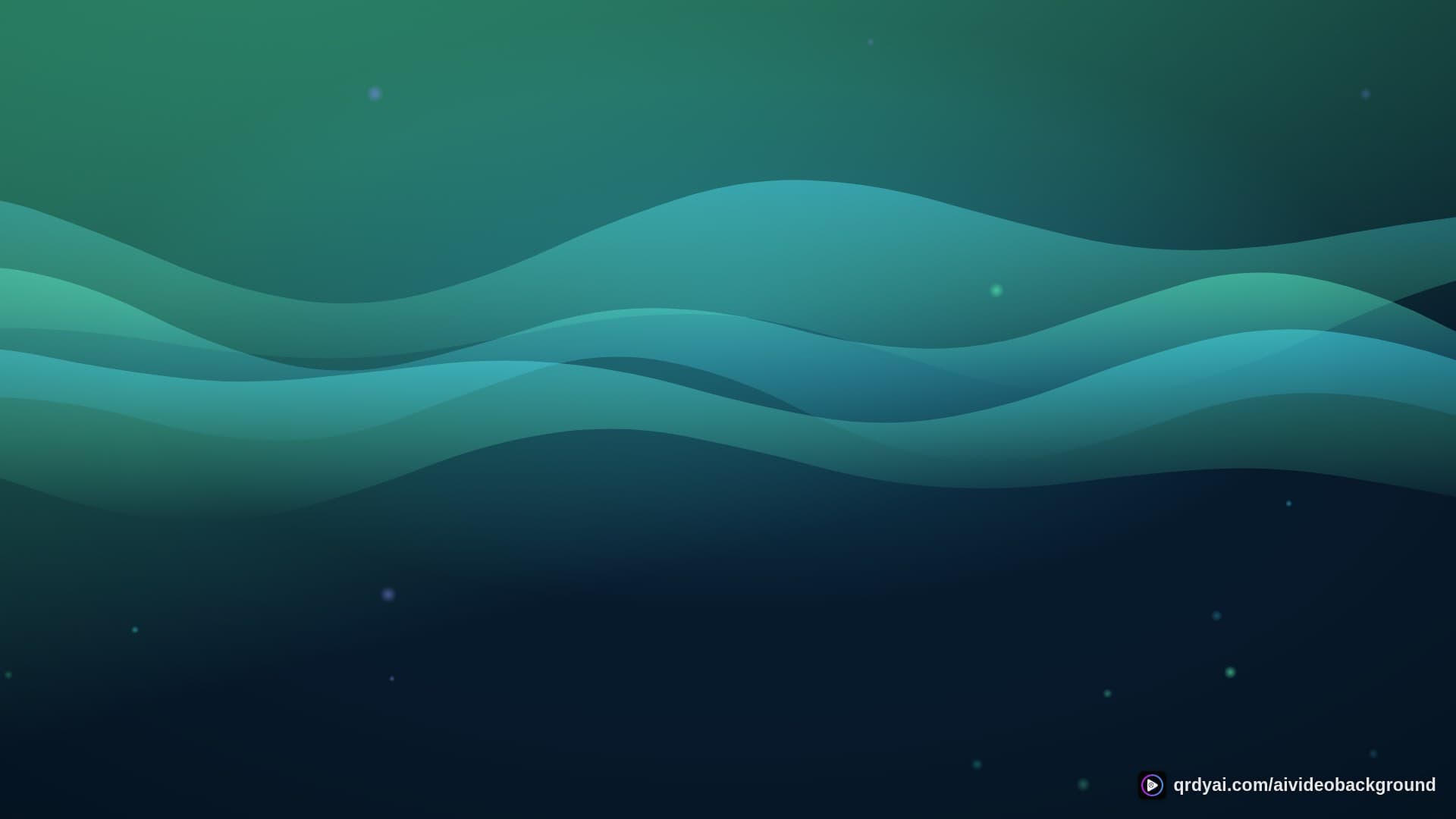aurora breath landscape loop video background preview