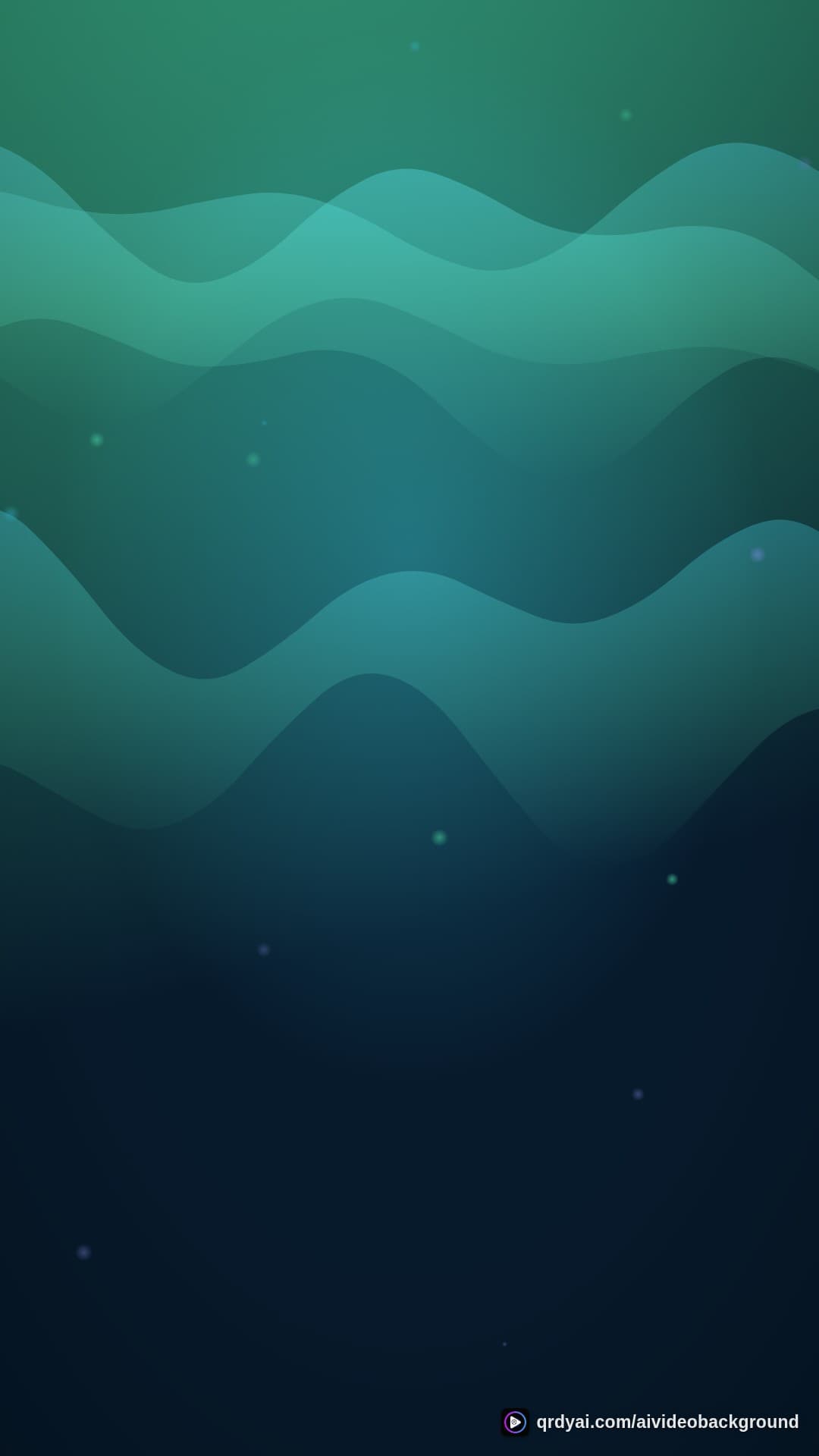 aurora breath portrait loop video background preview