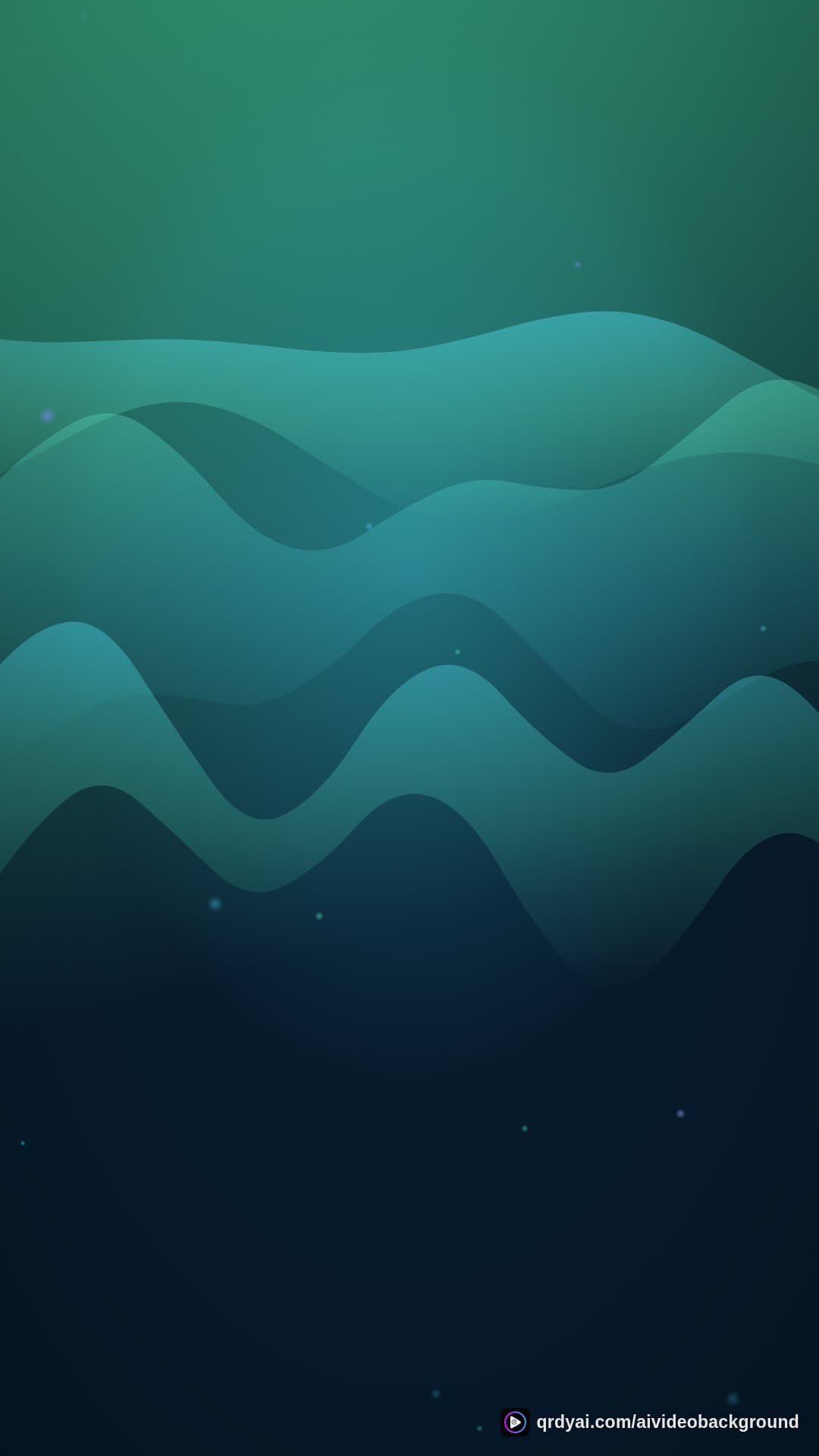 aurora breath portrait loop video background preview