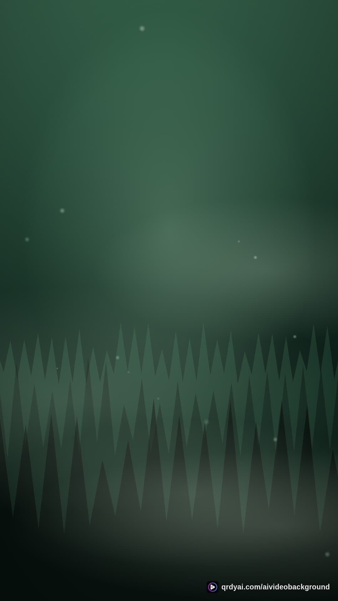 forest mist portrait loop video background preview