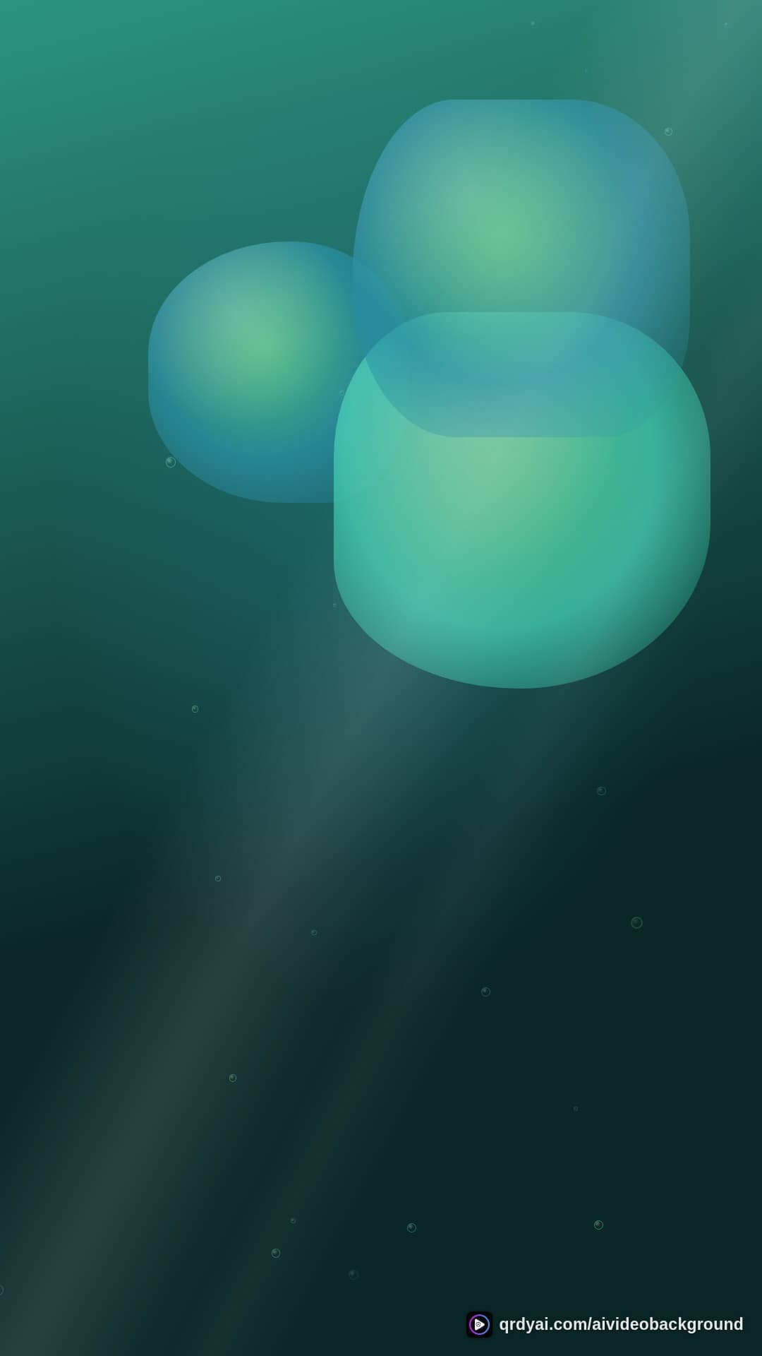 liquid bubble float portrait loop video background preview