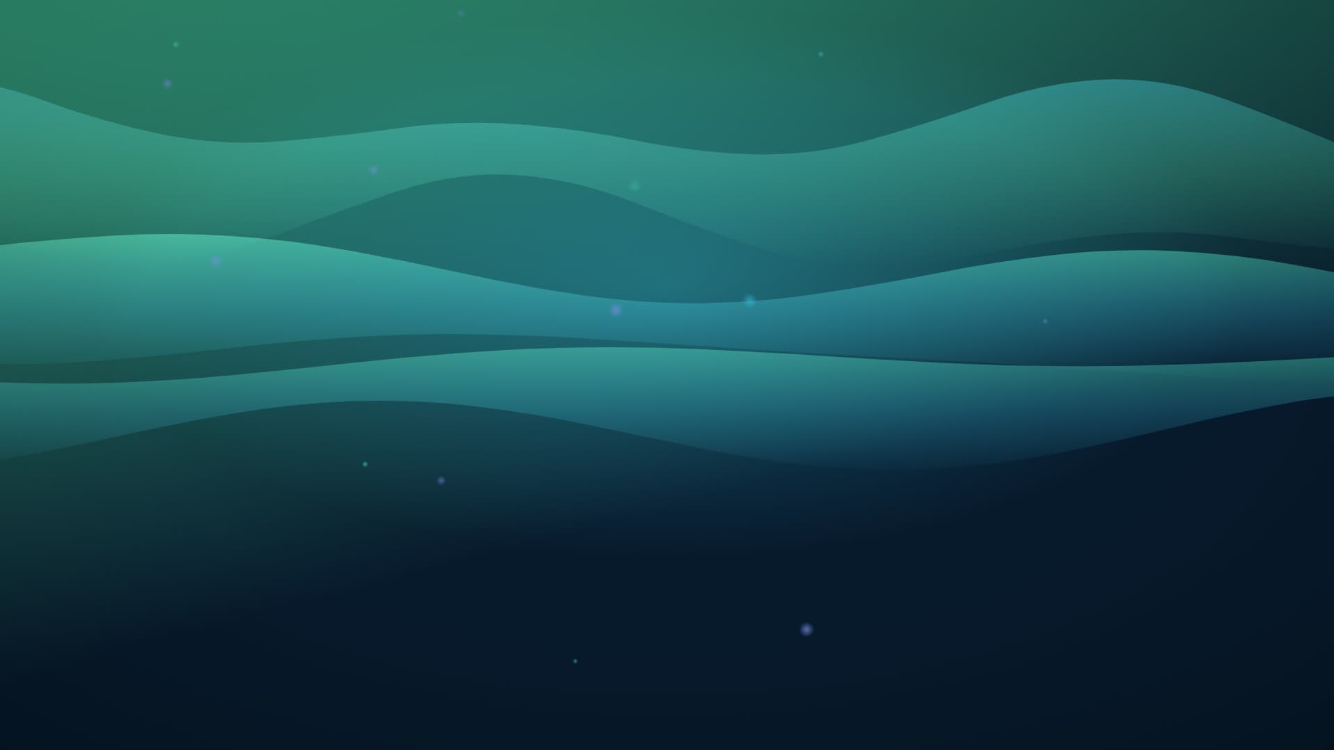 aurora breath landscape loop video background preview