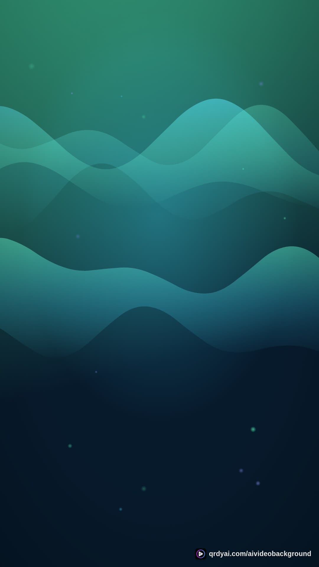 aurora breath portrait loop video background preview