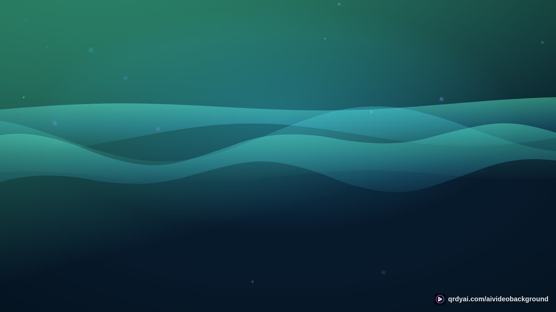 aurora breath landscape loop video background preview