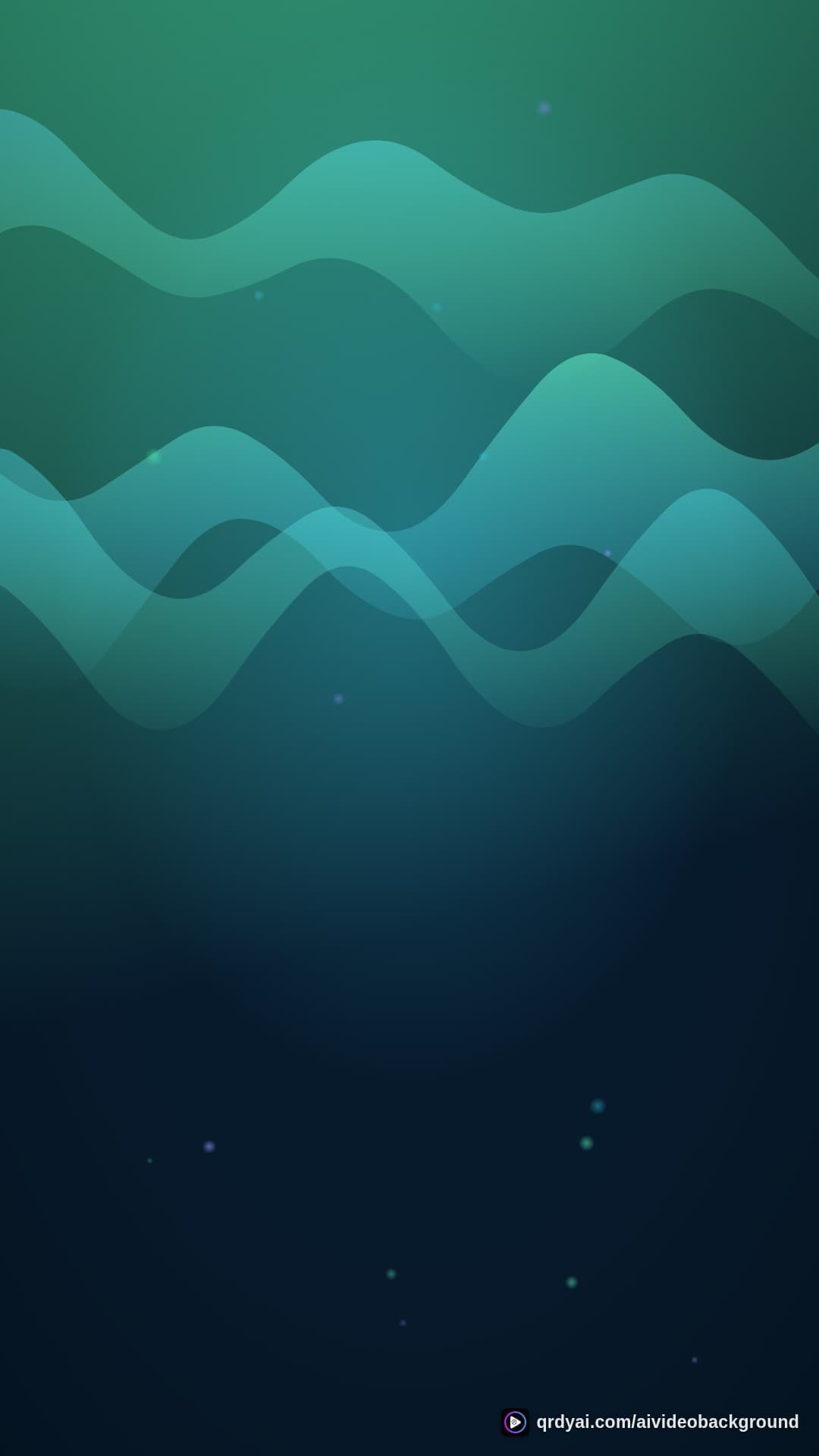 aurora breath portrait loop video background preview