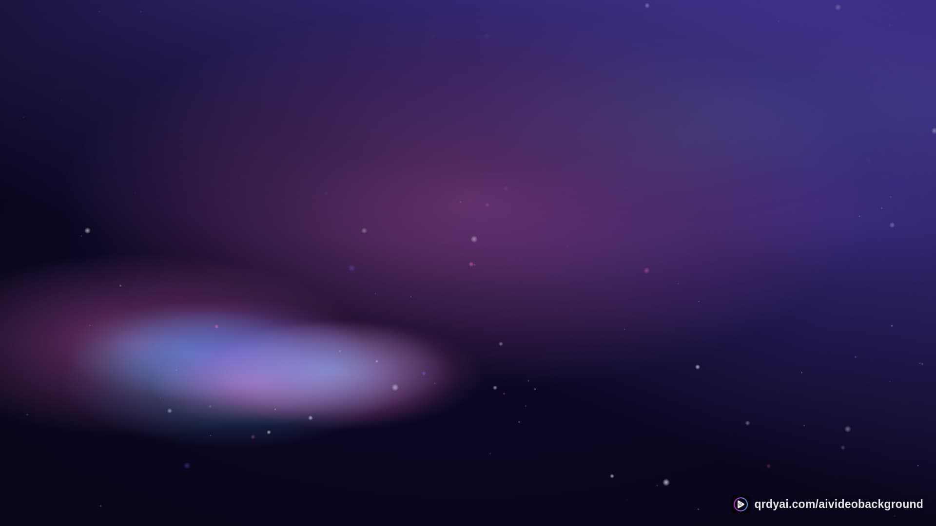 cosmos drift landscape loop video background preview