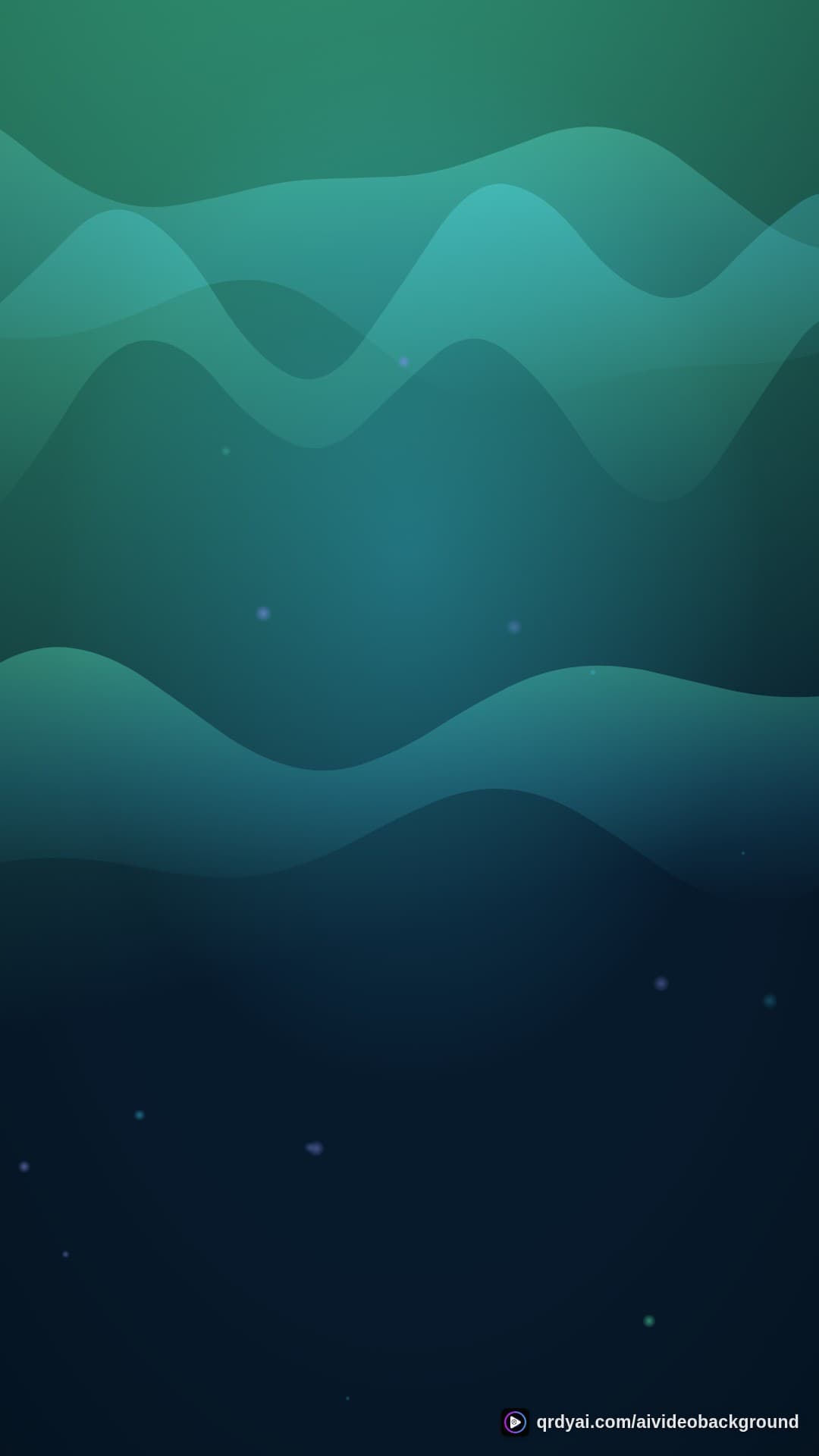 aurora breath portrait loop video background preview