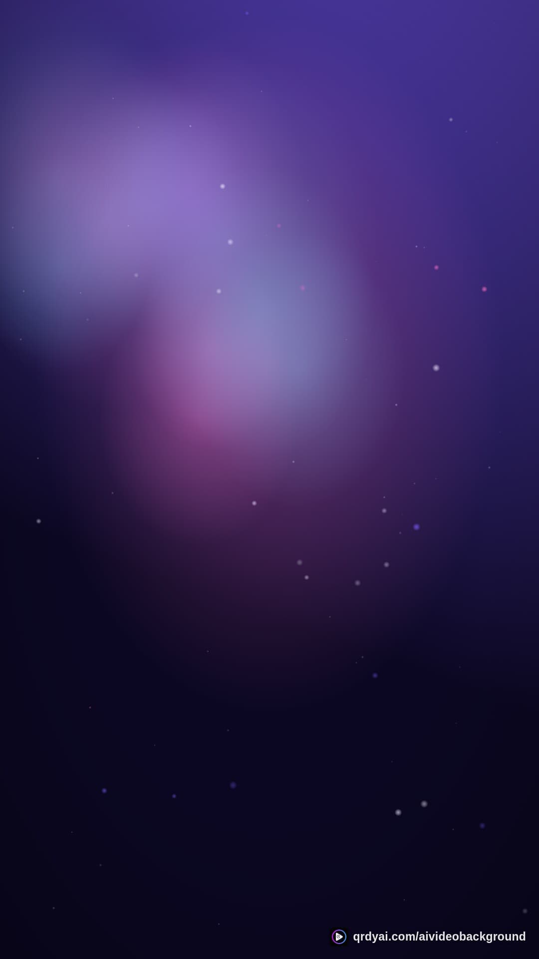 cosmos drift portrait loop video background preview